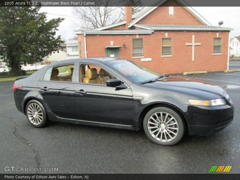 Nighthawk Black Pearl / Camel 2005 Acura TL 3.2