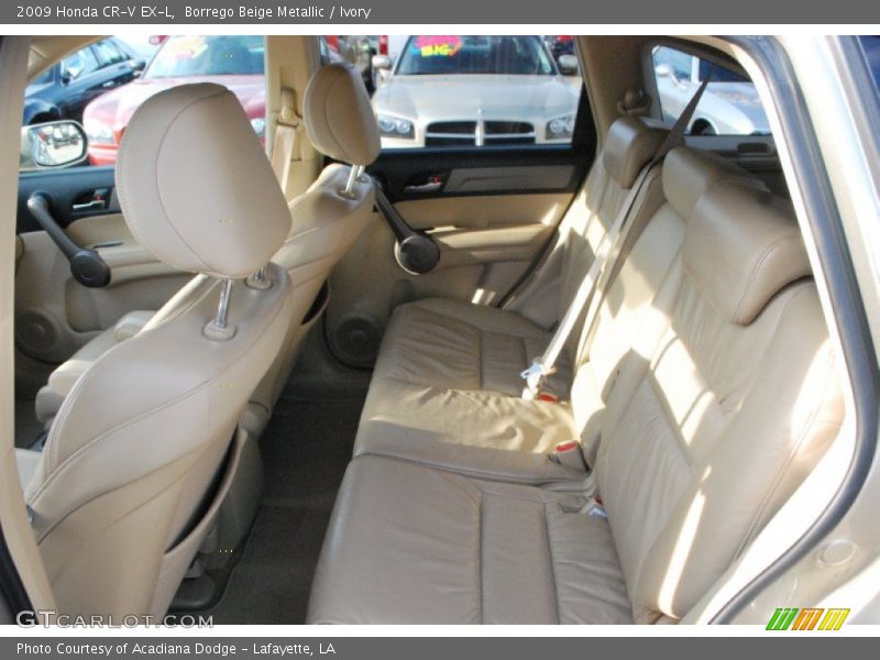Borrego Beige Metallic / Ivory 2009 Honda CR-V EX-L