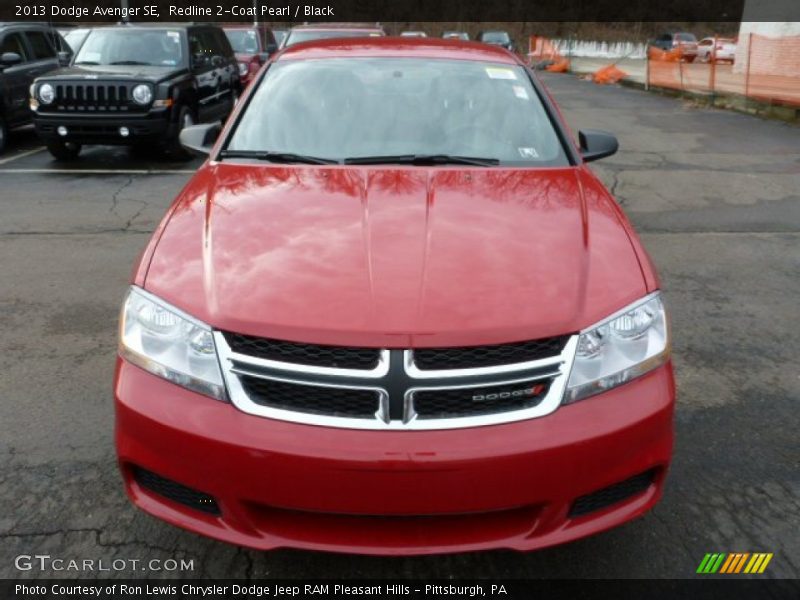 Redline 2-Coat Pearl / Black 2013 Dodge Avenger SE