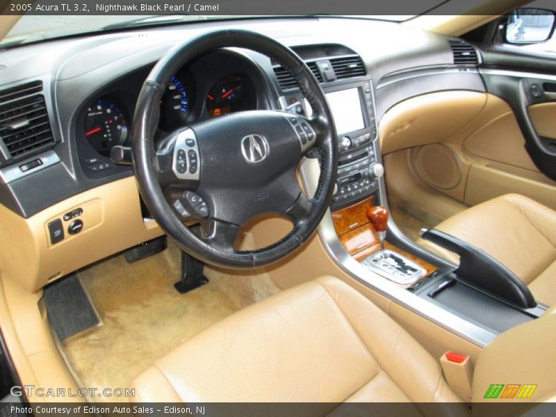 Nighthawk Black Pearl / Camel 2005 Acura TL 3.2