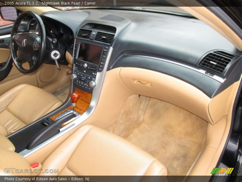Nighthawk Black Pearl / Camel 2005 Acura TL 3.2