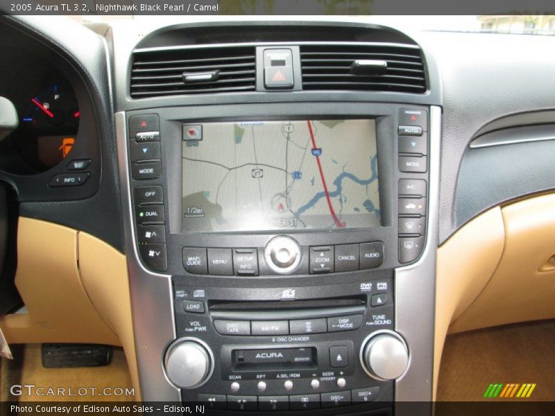 Nighthawk Black Pearl / Camel 2005 Acura TL 3.2