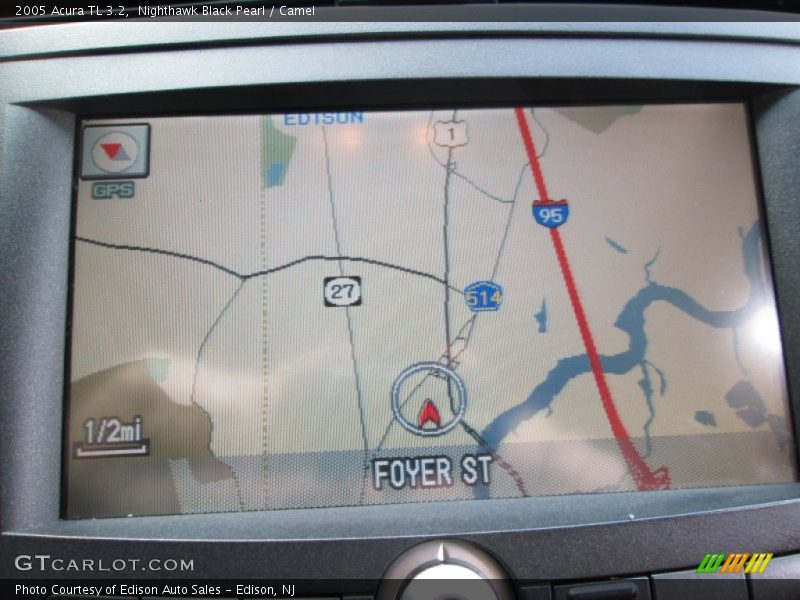 Nighthawk Black Pearl / Camel 2005 Acura TL 3.2