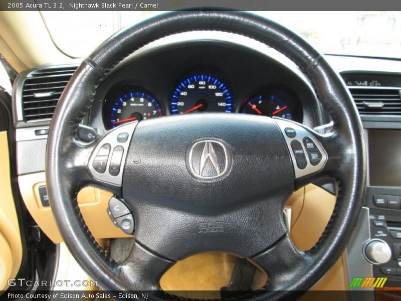 Nighthawk Black Pearl / Camel 2005 Acura TL 3.2