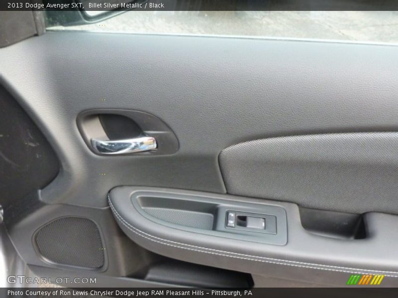 Billet Silver Metallic / Black 2013 Dodge Avenger SXT