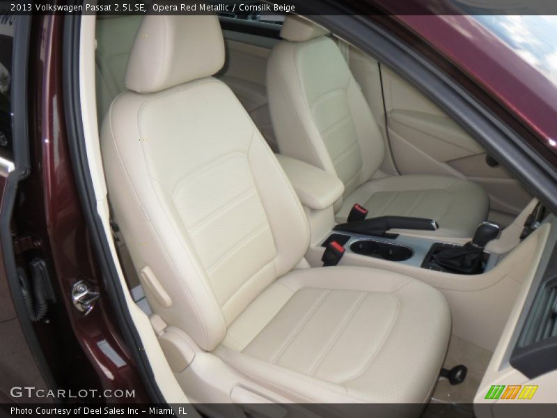 Front Seat of 2013 Passat 2.5L SE