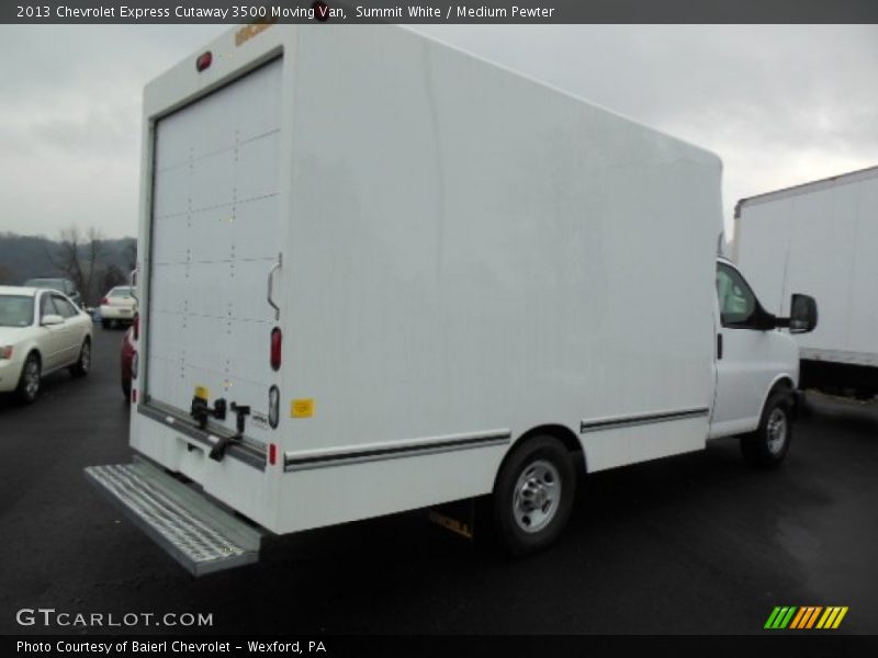 Summit White / Medium Pewter 2013 Chevrolet Express Cutaway 3500 Moving Van