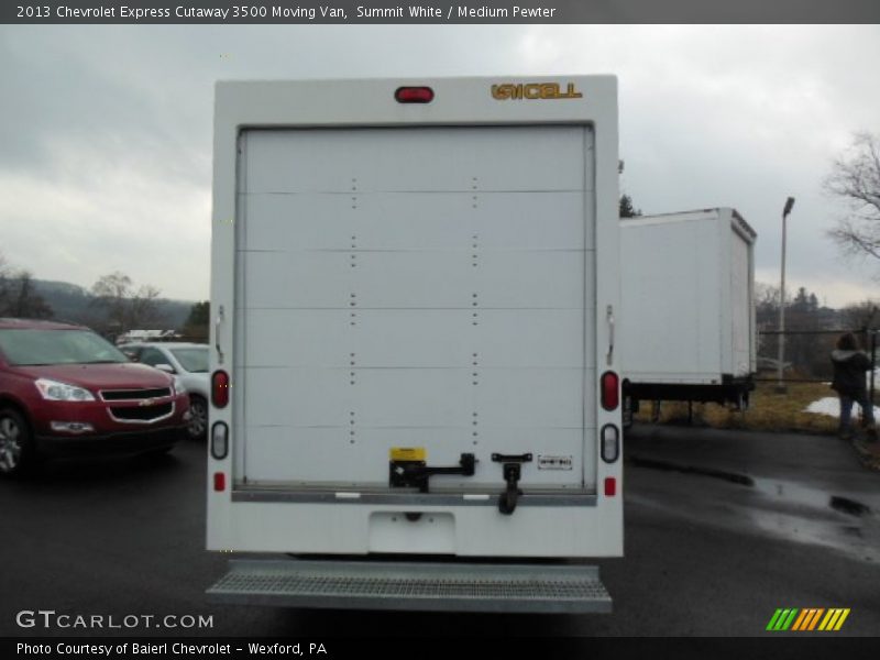 Summit White / Medium Pewter 2013 Chevrolet Express Cutaway 3500 Moving Van