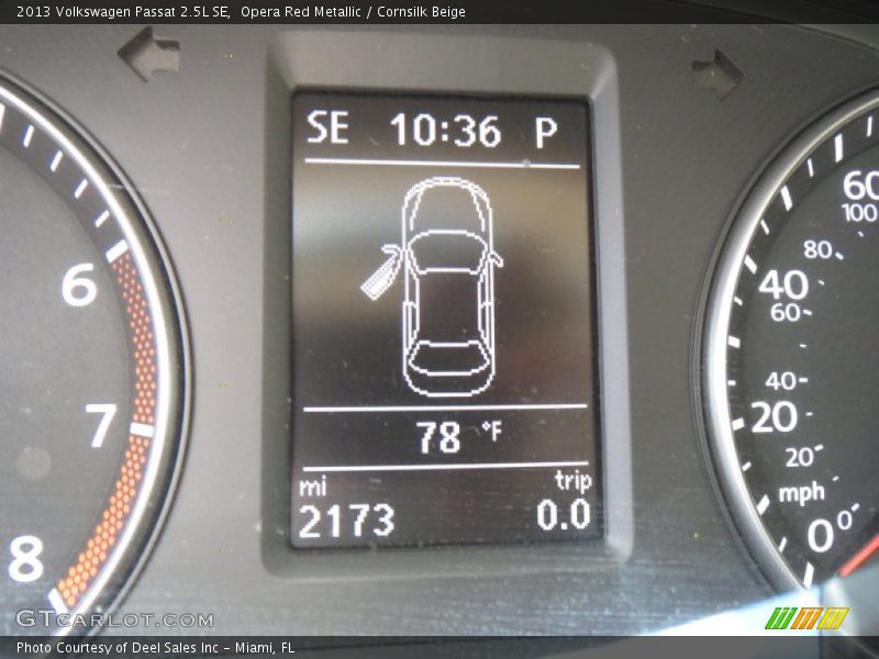Opera Red Metallic / Cornsilk Beige 2013 Volkswagen Passat 2.5L SE