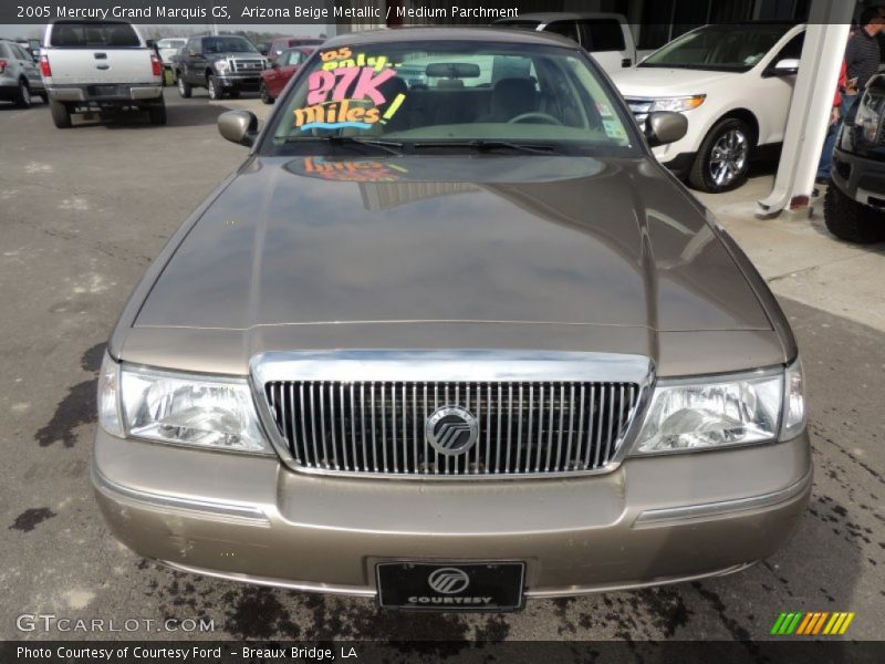 Arizona Beige Metallic / Medium Parchment 2005 Mercury Grand Marquis GS