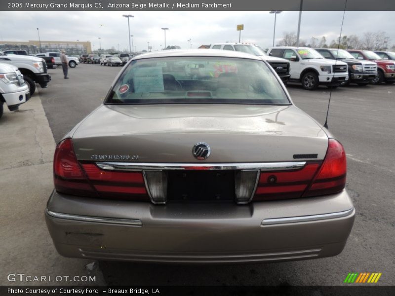 Arizona Beige Metallic / Medium Parchment 2005 Mercury Grand Marquis GS