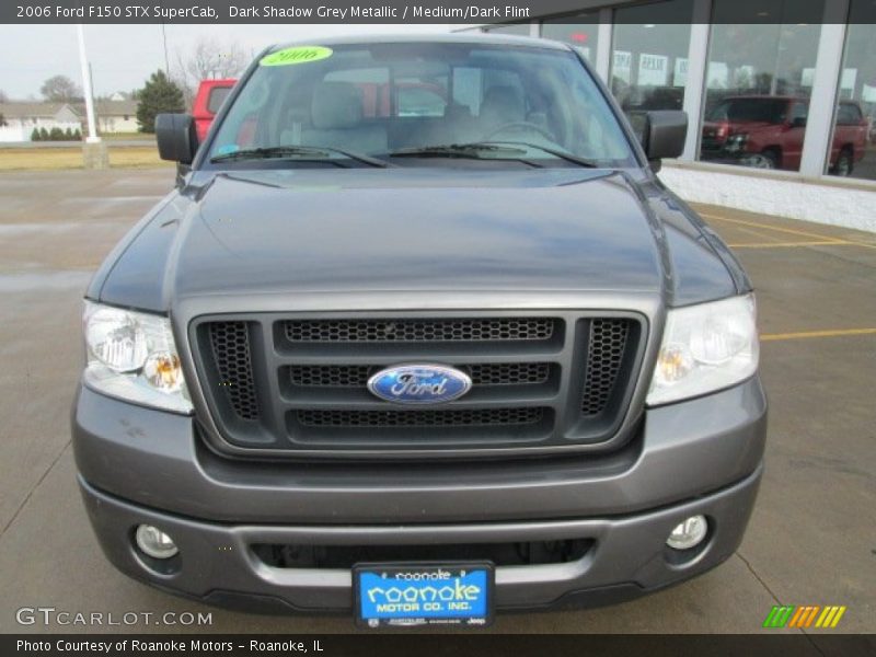 Dark Shadow Grey Metallic / Medium/Dark Flint 2006 Ford F150 STX SuperCab