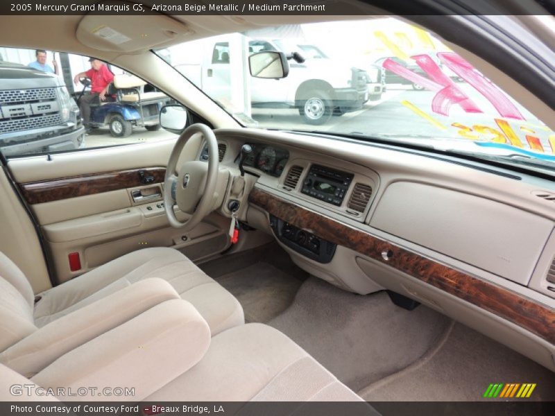 Arizona Beige Metallic / Medium Parchment 2005 Mercury Grand Marquis GS