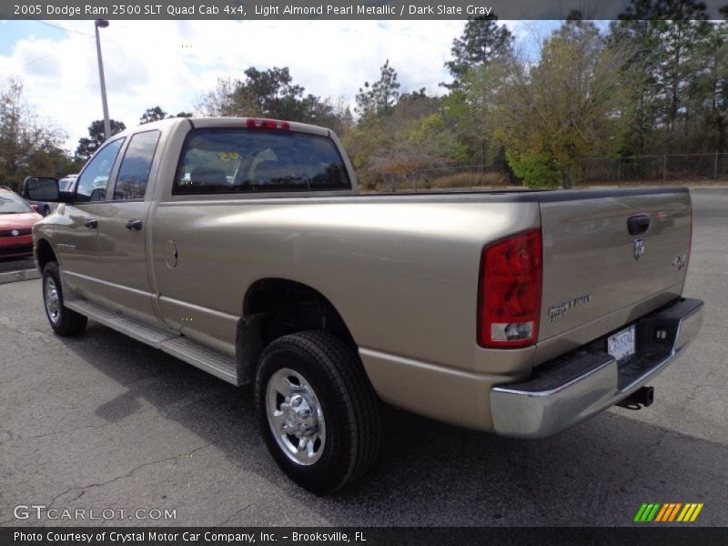 Light Almond Pearl Metallic / Dark Slate Gray 2005 Dodge Ram 2500 SLT Quad Cab 4x4