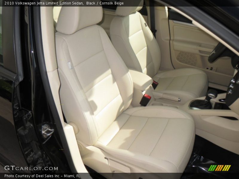Black / Cornsilk Beige 2010 Volkswagen Jetta Limited Edition Sedan