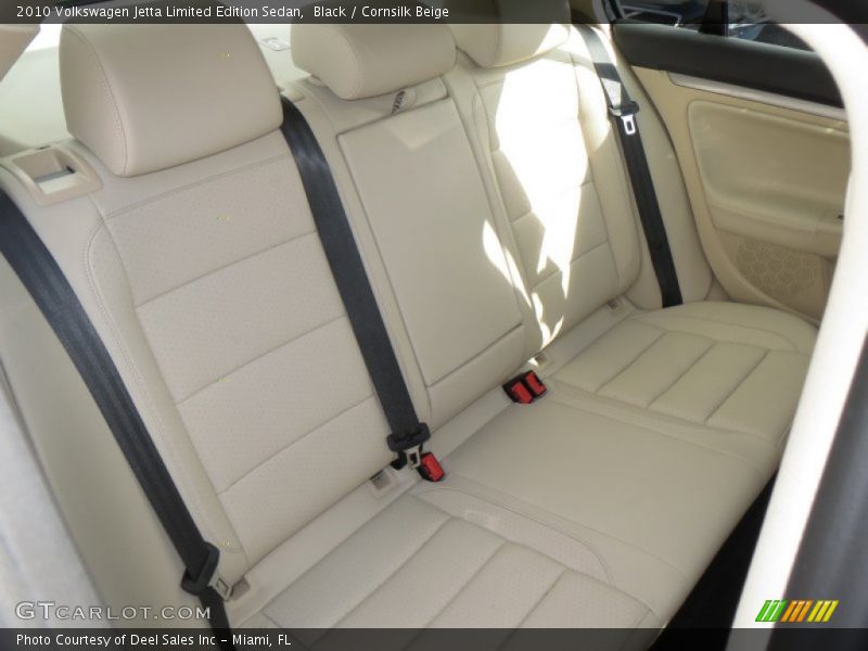 Black / Cornsilk Beige 2010 Volkswagen Jetta Limited Edition Sedan