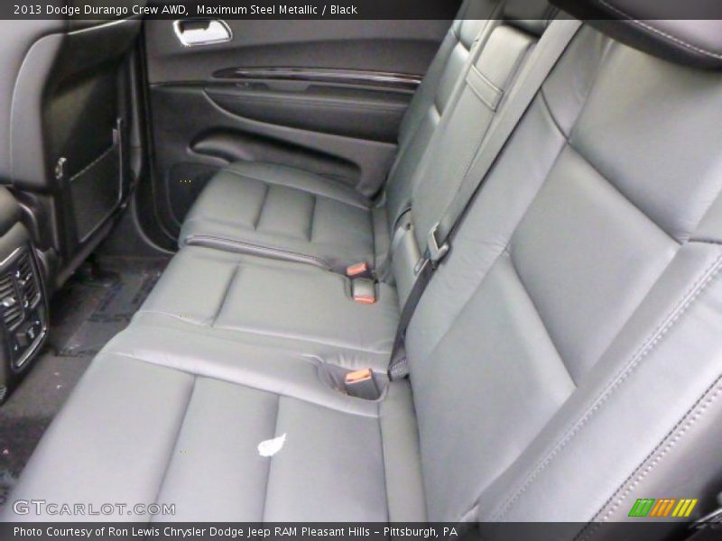 Maximum Steel Metallic / Black 2013 Dodge Durango Crew AWD