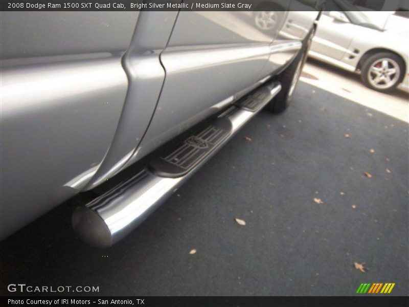 Bright Silver Metallic / Medium Slate Gray 2008 Dodge Ram 1500 SXT Quad Cab
