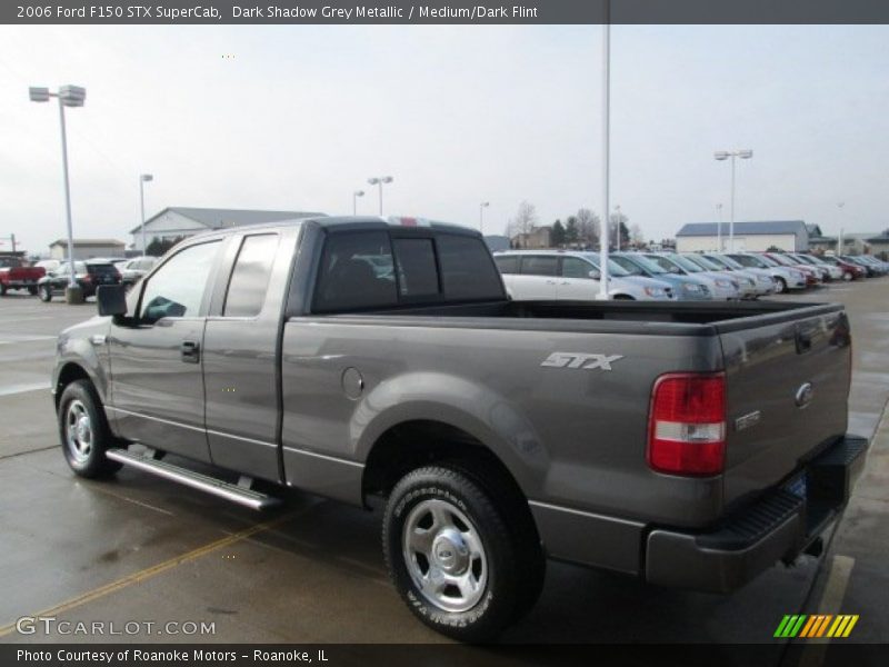 Dark Shadow Grey Metallic / Medium/Dark Flint 2006 Ford F150 STX SuperCab