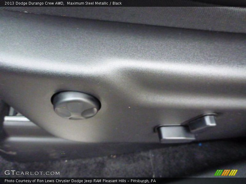 Maximum Steel Metallic / Black 2013 Dodge Durango Crew AWD