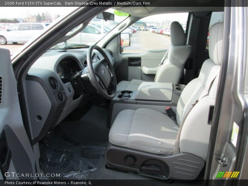 Dark Shadow Grey Metallic / Medium/Dark Flint 2006 Ford F150 STX SuperCab