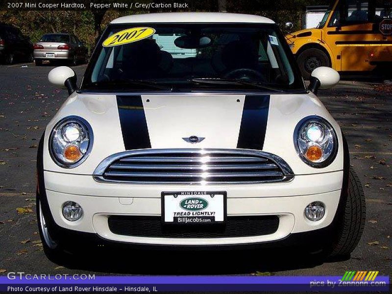 Pepper White / Grey/Carbon Black 2007 Mini Cooper Hardtop