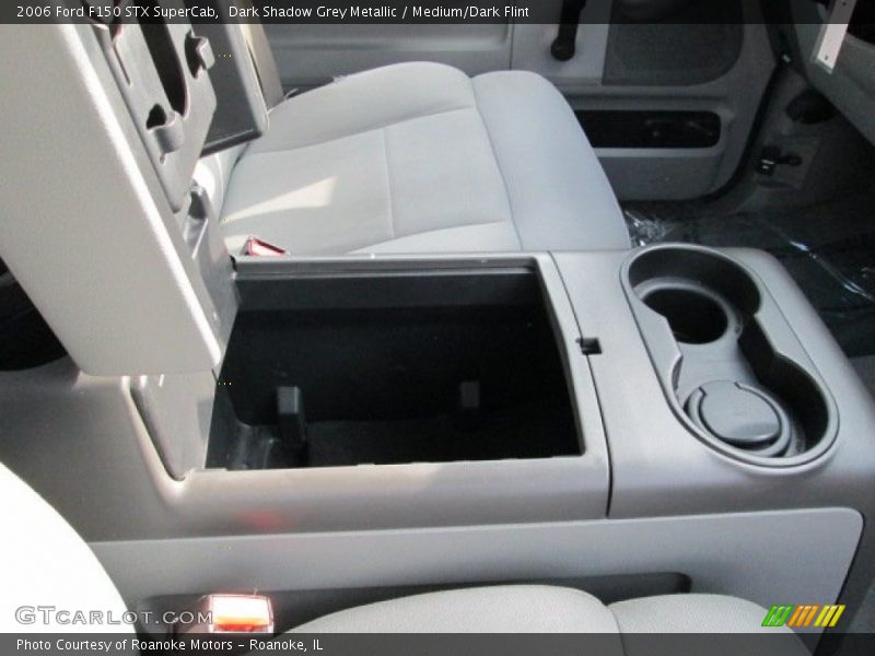 Dark Shadow Grey Metallic / Medium/Dark Flint 2006 Ford F150 STX SuperCab
