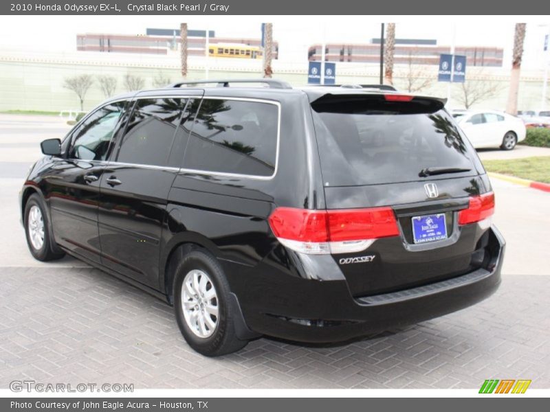 Crystal Black Pearl / Gray 2010 Honda Odyssey EX-L