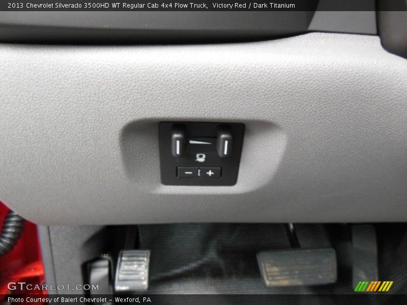 Victory Red / Dark Titanium 2013 Chevrolet Silverado 3500HD WT Regular Cab 4x4 Plow Truck