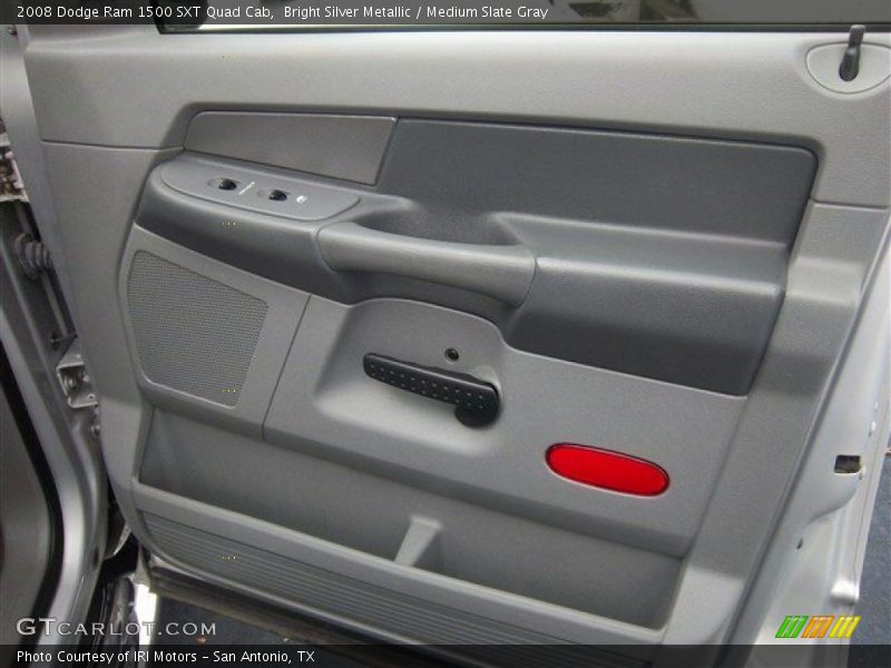 Bright Silver Metallic / Medium Slate Gray 2008 Dodge Ram 1500 SXT Quad Cab
