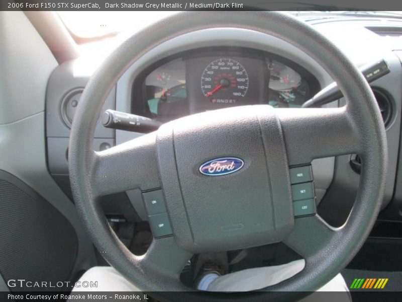 Dark Shadow Grey Metallic / Medium/Dark Flint 2006 Ford F150 STX SuperCab