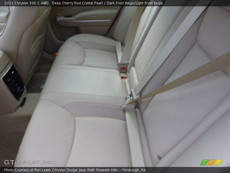 Rear Seat of 2013 300 C AWD
