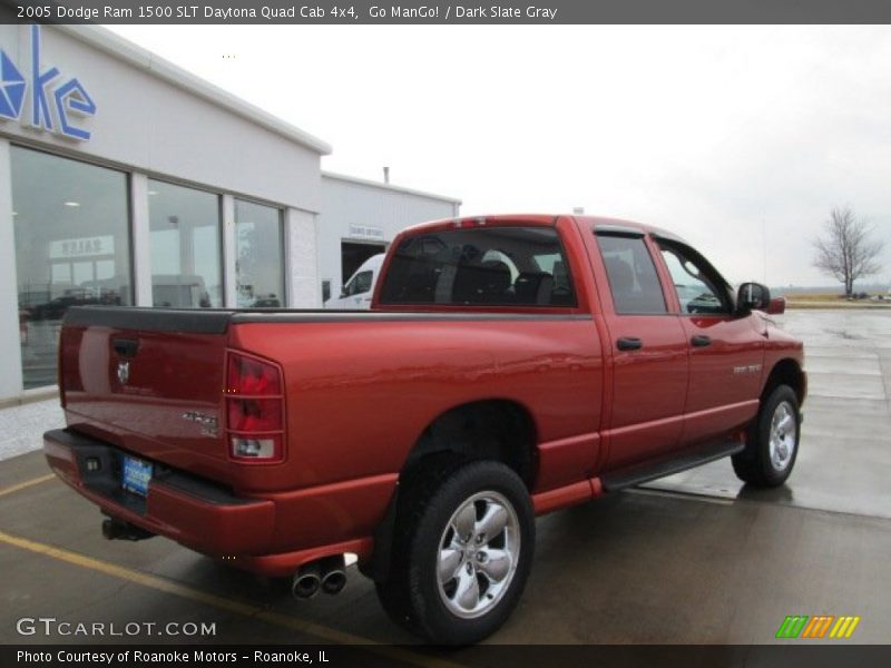 Go ManGo! / Dark Slate Gray 2005 Dodge Ram 1500 SLT Daytona Quad Cab 4x4