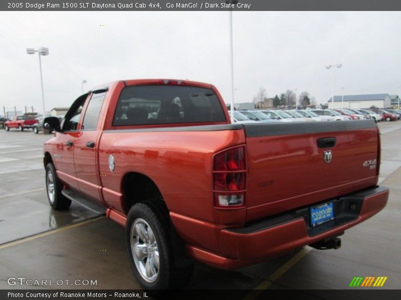 Go ManGo! / Dark Slate Gray 2005 Dodge Ram 1500 SLT Daytona Quad Cab 4x4