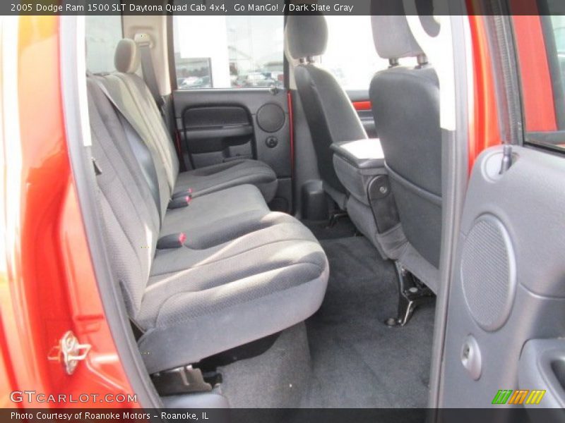 Rear Seat of 2005 Ram 1500 SLT Daytona Quad Cab 4x4