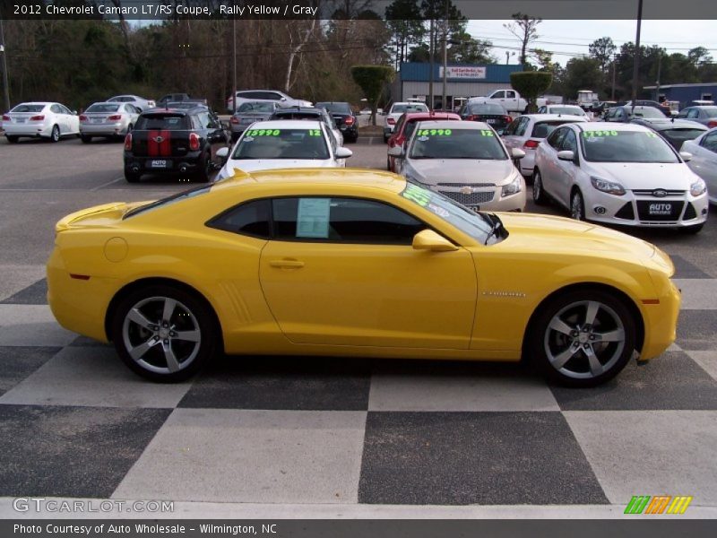 Rally Yellow / Gray 2012 Chevrolet Camaro LT/RS Coupe