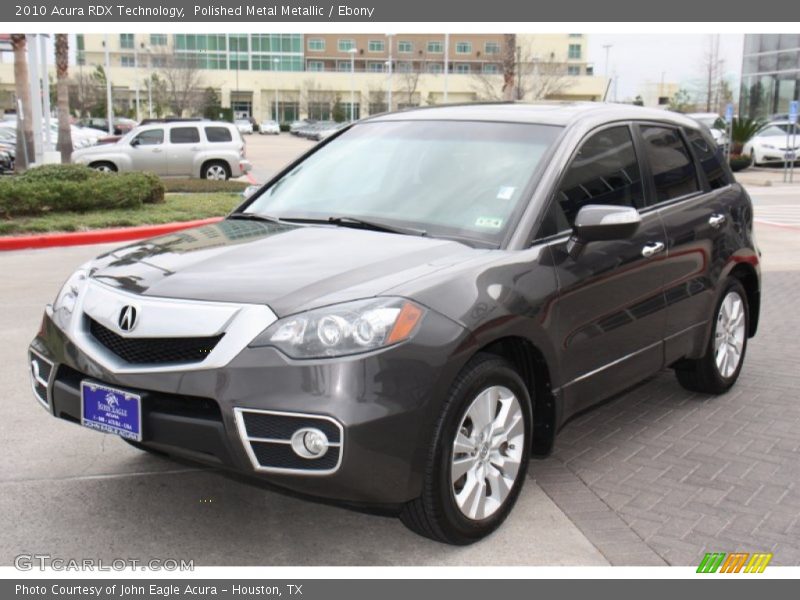Polished Metal Metallic / Ebony 2010 Acura RDX Technology