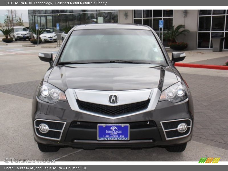 Polished Metal Metallic / Ebony 2010 Acura RDX Technology