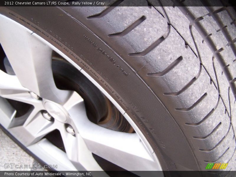 Rally Yellow / Gray 2012 Chevrolet Camaro LT/RS Coupe