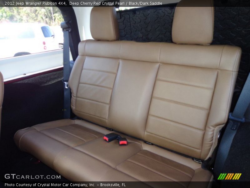 Deep Cherry Red Crystal Pearl / Black/Dark Saddle 2012 Jeep Wrangler Rubicon 4X4