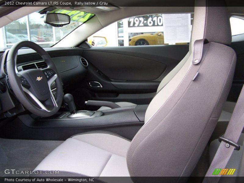 Rally Yellow / Gray 2012 Chevrolet Camaro LT/RS Coupe