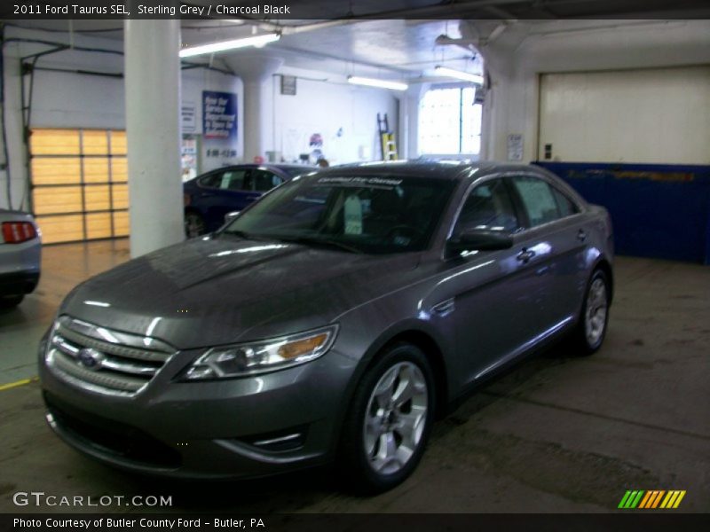 Sterling Grey / Charcoal Black 2011 Ford Taurus SEL