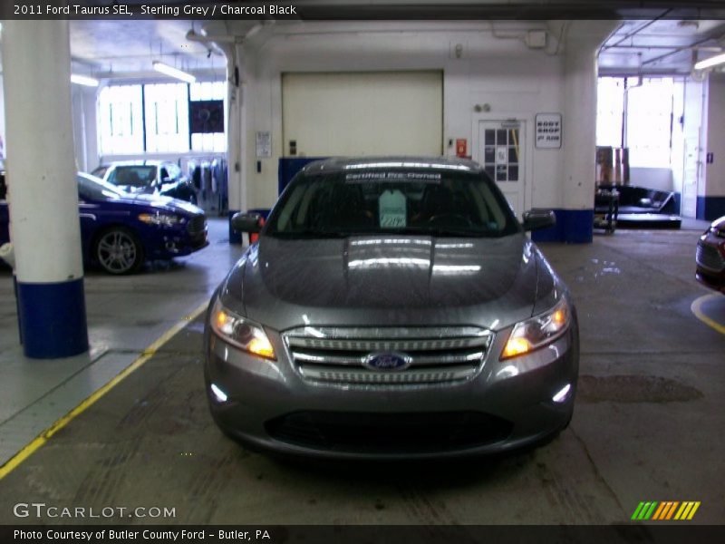 Sterling Grey / Charcoal Black 2011 Ford Taurus SEL