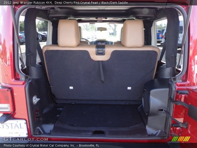Deep Cherry Red Crystal Pearl / Black/Dark Saddle 2012 Jeep Wrangler Rubicon 4X4