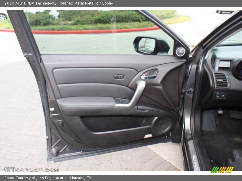 Polished Metal Metallic / Ebony 2010 Acura RDX Technology