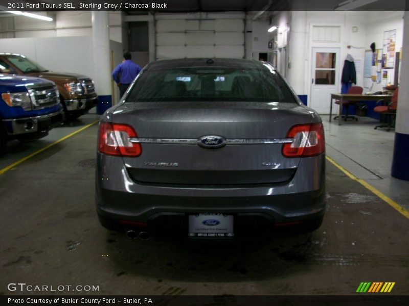 Sterling Grey / Charcoal Black 2011 Ford Taurus SEL