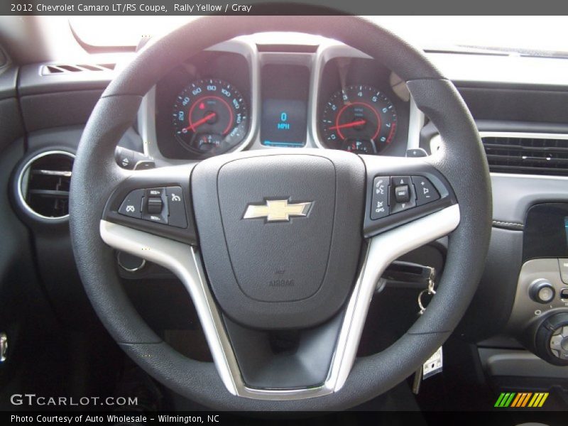 Rally Yellow / Gray 2012 Chevrolet Camaro LT/RS Coupe