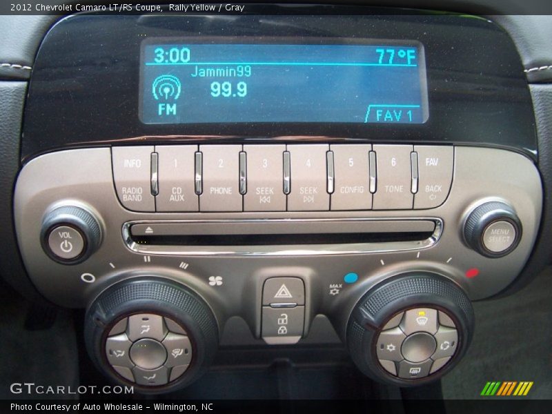 Rally Yellow / Gray 2012 Chevrolet Camaro LT/RS Coupe