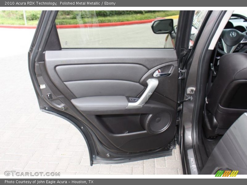 Polished Metal Metallic / Ebony 2010 Acura RDX Technology