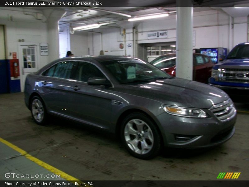 Sterling Grey / Charcoal Black 2011 Ford Taurus SEL